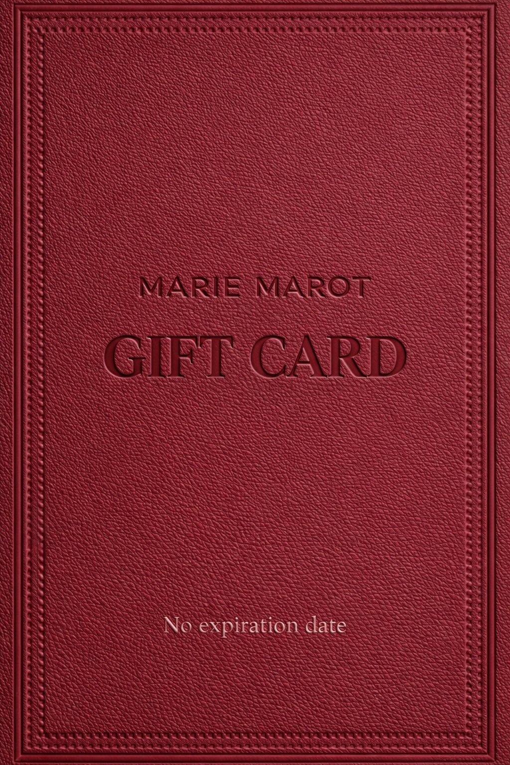 Carte cadeau